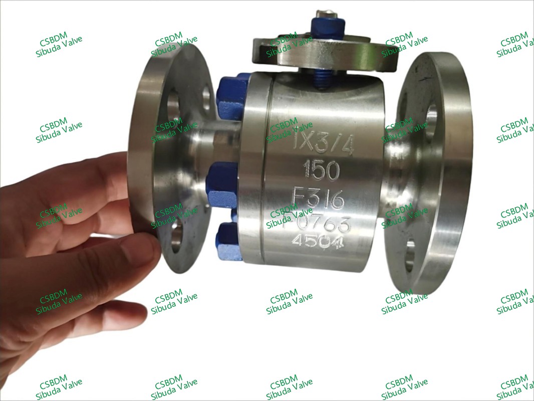 鍛造フローティングボールバルブ