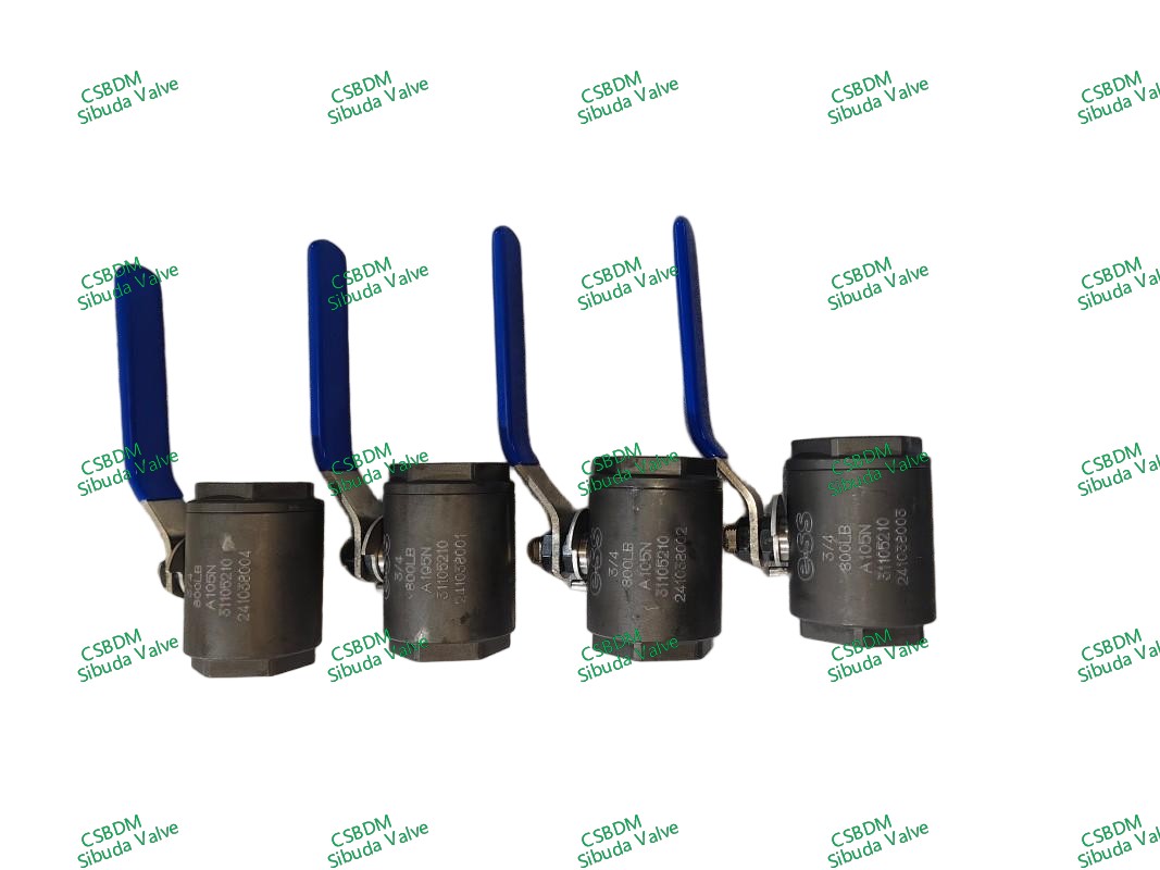 NPT/SW端小型ボールバルブ